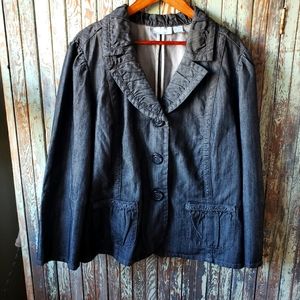 Vintage denim Jacket 2X